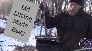 Dutch Oven Lid Lifter Bushcraft Style [upl. by Veronica]