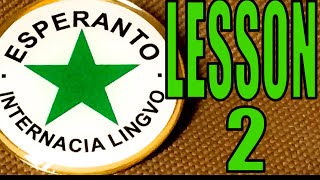 Esperanto lesson 2 Nouns adjectives plurals and articles [upl. by Ilaw]