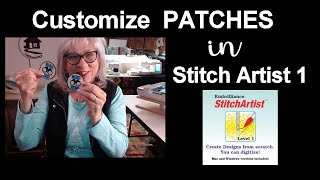 Create Awesome Patches With Embrilliance Stitch Artist 1 [upl. by Arvell473]