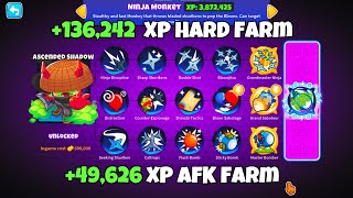 AFK Ninja Monkey XP Farm BTD6 [upl. by Kra]