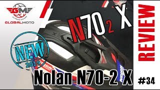 Představení recenze moto helmy Nolan N702 X 34 [upl. by Kcirttap]