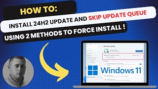 Install Windows 11 24H2 and BYPASS update queue to install immediately [upl. by Luce]