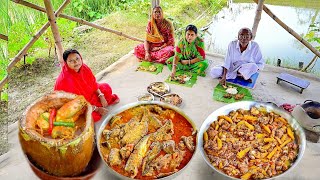 অনেকদিন পর ডাবচিংড়ি রান্না করলাম সাথে বেগুন দিয়ে পাবদা মাছ আর আলু দিয়ে ছোট কাঁকড়া রান্না [upl. by Akemhs]