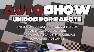 Auto show unidos por Papote San German PR Rotativos  Clásicos  modificados [upl. by Akimyt]