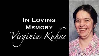 Virginia Kuhns Funeral [upl. by Brnaby]