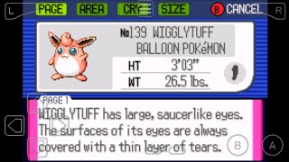 139 How to Evolve Jigglypuff into Wigglytuff in Pokemon Ruby [upl. by Aramoy595]