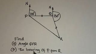 calculating bearings maths [upl. by Baalbeer]