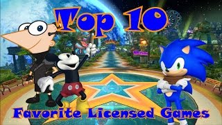 Top 10 Favorite Licensed Games [upl. by Lahcar]