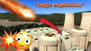 What happens when a meteor strike hits a nuclear power plant [upl. by Maison849]