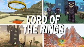 Lord of The Rings Mod Minecraft Mod Showcase 1710 [upl. by Sidoon]