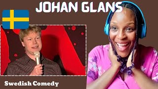 First Time Listening and Reacting to Swedish comedian Johan Glans StandUp Comedy [upl. by Daniel891]