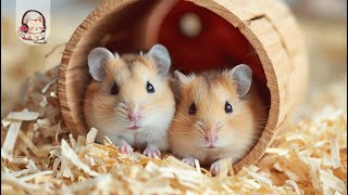 CUTE HAMSTERS  11 Hours of RELAX MUSIC  Sweetness From The World Of Hamster With Soothing Melodies [upl. by Nylasor]