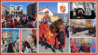 ÁGUEDAS Y LOS MOROS Y CRISTIANOS PUSIERON MÚSICA Y COLOR EN LEGANÉS [upl. by Ruby122]