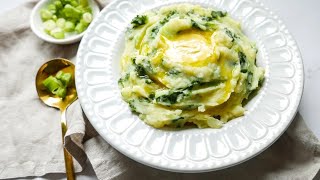 Traditional Irish Colcannon Recipe [upl. by Aynom374]