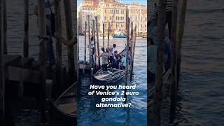 A Venice traghetto trip  the cheap gondola alternative [upl. by Yule]