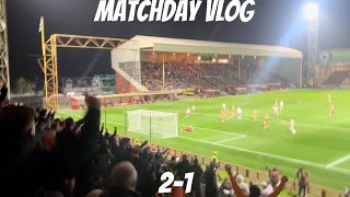 Limbs as Motherwell progress to semifinal Motherwell VS Dundee United Matchday vlog  League cup QF [upl. by Eugene827]