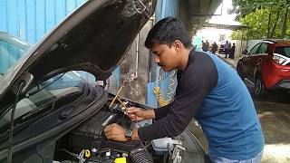 TATA Tigor Air filter cleaning [upl. by Maroney757]