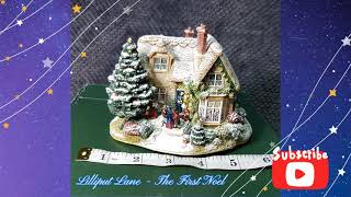 ChristmasGifts ChristmasCarol Lilliput Lane  The First Noel [upl. by Ymmit784]