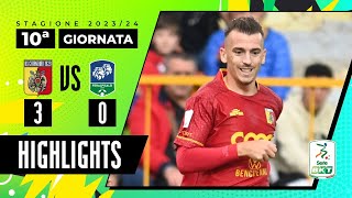 Catanzaro vs Feralpisalò 30  Vittoria netta per i calabresi  HIGHLIGHTS SERIE BKT 2023  2024 [upl. by Anytsyrk]