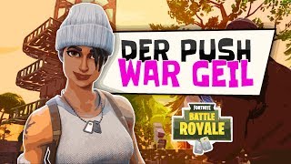 Der Push war geil 🏆 Fortnite Battle Royale [upl. by Svirad]