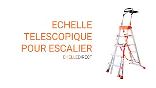 Echelle télescopique Echelle pour escalier [upl. by Cathee]