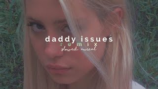 the neighbourhood syd  daddy issues remix slowed  reverb [upl. by Moir621]