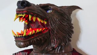 95 ft Animated Immortal Werewolf Halloween Animatronic [upl. by Fraase]