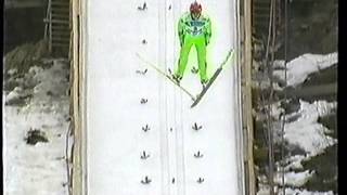 Artur Khamidullin  Vikersund SFWCH 2000 horrible crash with replays [upl. by Llenahs]