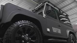 RAPTOR Protective Coating  Land Rover Makeover [upl. by Clemen]