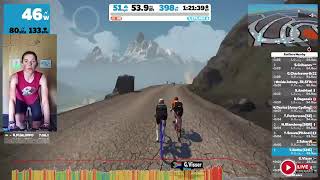 Zwift  zFondo Series 2022  Bambino Fondo Ride not race [upl. by Alia]