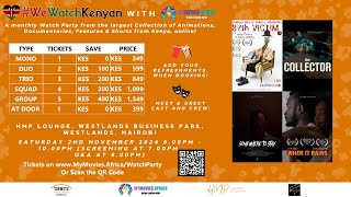 November 2024 WeWatchKenyan Watch Party  Trailer  wwwMyMoviesAfrica [upl. by Soloma262]