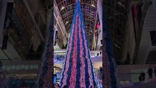 Toronto Eaton Centre Mall Christmas Tree Decorations 🇨🇦toronto christmas tree decoration [upl. by Goldston27]