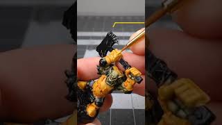 Paint Yellow Ork Armor Easily miniature fantasy warhammer Ironjawz [upl. by Jaylene]