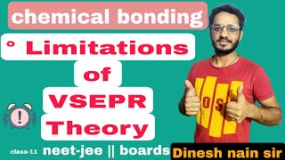 L9 Limitations of VSEPR theory neetjee By Dinesh nain sir [upl. by Aron]