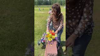 Insanely Easy DIY Cemetery Headstone Saddle You can make [upl. by Heiney]