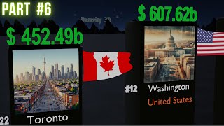 The GDP Giants Top Richest Cities 2024  Part 6 [upl. by Yssak]