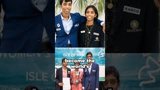 👑 Indian Chess Prodigy Vaishali Becomes Grandmaster  Historic Sibling Duo Triumph shorts [upl. by Thielen883]