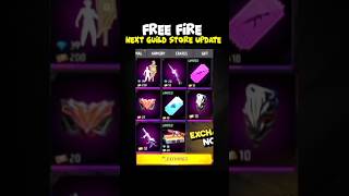 Free Fire Next Guild Store Update 🥺 shorts [upl. by Etterraj144]