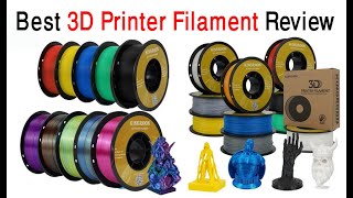 Best 3D Printer Filament Review 2024 [upl. by Enelyad]