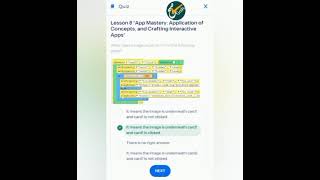 Lesson 8 quotApp Mastery Application of Concepts and Crafting Interactive Appsquot [upl. by Rox101]