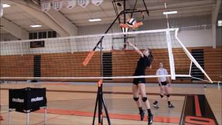 The Edge Pro Volleyball Trainer Transformation How to Spike a volleyball with The Edge [upl. by Maroney]