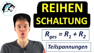 Reihenschaltung berechnen Widerstände amp Teilspannungen  Physik Tutorial [upl. by Mik290]