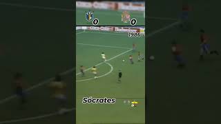 SÓCRATES Brazil vs Spain FIFA World Cup 1986 futebolbrasileiro [upl. by Paolina]