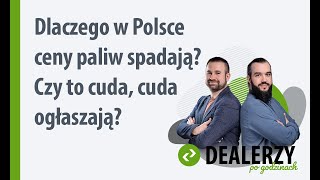 Dlaczego w Polsce ceny paliw spadają Czy to cuda cuda ogłaszają [upl. by Aret]