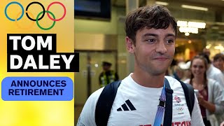 SHOCKING  Tom Daley announces retirement from diving 😔 [upl. by Nysa160]