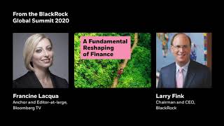 A conversation with Larry Fink A fundamental reshaping of finance [upl. by Ohploda]