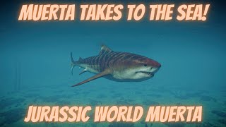 Muerta Takes to the Sea  Jurassic World Muerta Park Build Pt 2 [upl. by Prudi]