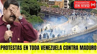 VENEZUELA SE LEVANTA CONTRA NICOLAS MADURO 🔴DIOSDADO ASUSTADO  MARIA CORINA VAN POR MADURO 🔴 [upl. by Egief]