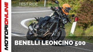 Benelli Leoncino 500  Test ride [upl. by Pollerd]