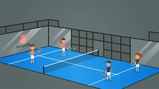 Wie spielt man Padel Wie sind die Regeln beim PadelTennis Hier wird dir alles erklärt [upl. by Ycnuahc532]